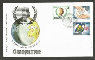 1985 Scouts Gibraltar Girl Guides 75th Anniversary Fdc