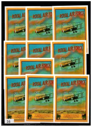 == 10x Gambia - Mnh - Transport - Airplanes -