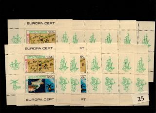 / 12x Turkish Cyprus - Mnh - Europa Cept 1983 - Maps - Space