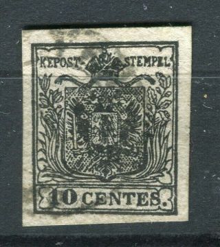 Austria; Lombardy Venetia 1850 Classic Reference Issue 10c.  Value