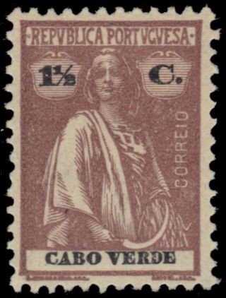 Cape Verde 176 (mi144yc) - Ceres Keyplate " 1921 Printing " (pa57567)