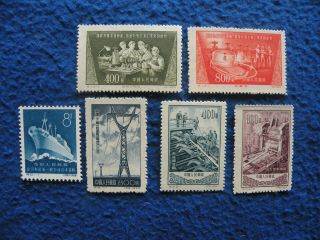 P.  R.  China Old Stamp 4 Complete Sets Mnh Vf (15)