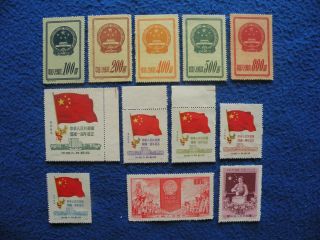 P.  R.  China Old Stamp 3 Complete Sets Mnh Vf (8)