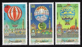 Somalia 1999 Complete Set Of Stamps Mi 750 - 752 Mnh Cv=13€