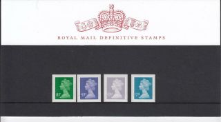 Gb 2014 Definitive Machin Presentation Pack No.  99 81p To £2.  15 Stamp Set