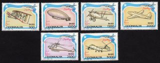 Somalia 1993 Complete Set Of Stamps Mi 485 - 490 Mnh Cv=30€