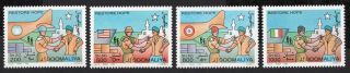 Somalia 1993 Complete Set Of Stamps Mi 456 - 459 Mnh Cv=9,  50€