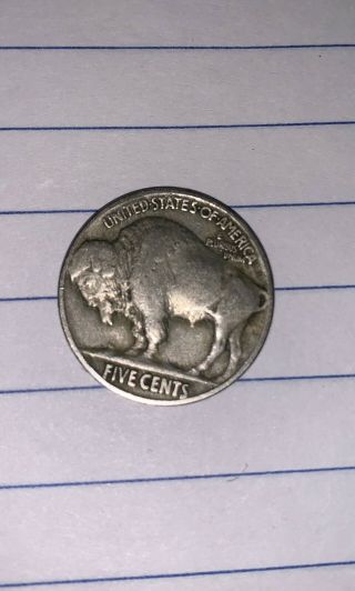 1916 P Buffalo Nickel Very Good Detail Uncertified