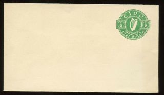 Ireland - 1925 - Postal Stationery - 1/2d Envelope - Fai U2blh - Michel U 2d