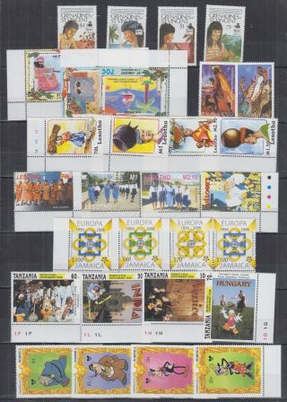 K298.  Tanzania - Mnh - Art - Painting - Disney - Organizations