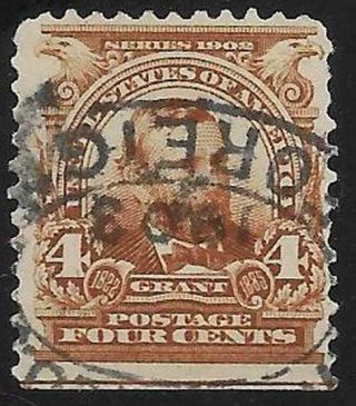 Xsb084 Scott 303 Us Stamp 1903 4c Grant