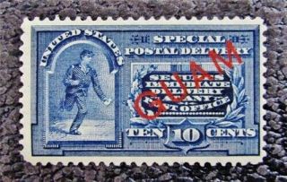 Nystamps Us Guam Stamp E1 Og H $150