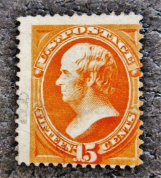 Nystamps Us Stamp 163 $160 Reddish Orange
