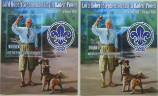 Scouting Lord Baden - Powell Dog - 2 S/s Mnh Ml1026p