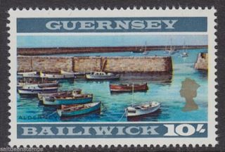 Guernsey - 1970 10s Perf 13½ X 13 - Um / Mnh
