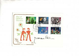 Michael Palin " Childrens Tv " Signed Gb Fdc The Clangers