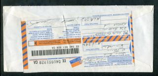 Canada Post Priority Post Courier Envelope & Bill of Lading Cinderella Label 2