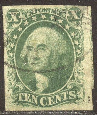 U.  S.  15 - 10c Green ($140)