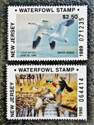 Nystamps Us Jersey Duck Stamp 11 13 Og Nh $23