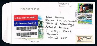 Papua Guinea • 2006 • International Registered Post To Australia From Kimbe