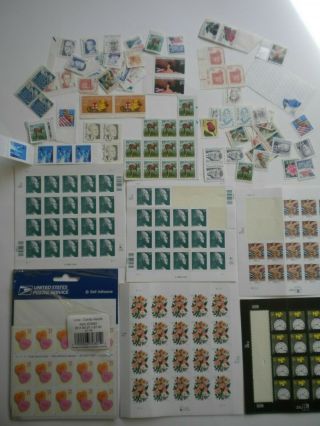 Us Postage Stamp Lot (face Value $59.  00)