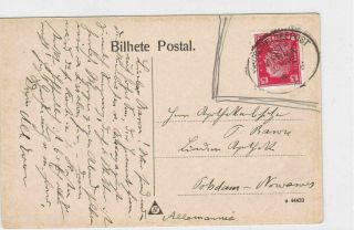 German East Africa 1920s Seepost Stamps Card Ref R13464