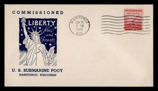 Dr Who 1943 Uss Pogy Navy Submarine Commissioned C135085