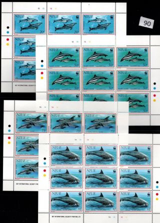 // Niue - Mnh - Wwf - Animals - Sealife - Dolphin