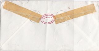 Hong Kong 1978 Airmail Label Regd Sham Shui Frm H.  Kong Bank Stamps Cover Rf34773 2