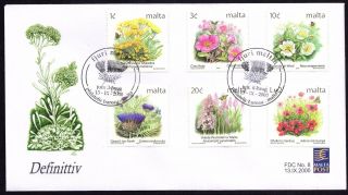 Malta 2000 Definitives First Day Cover Fdc Not Addressed