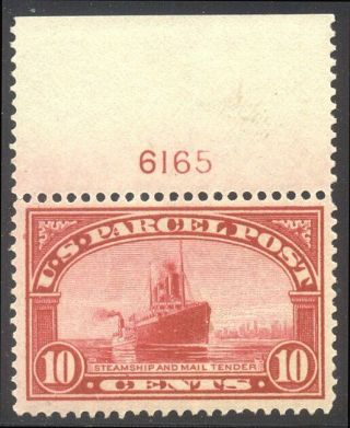 U.  S.  Q6 Nh - 1913 10c Parcel Post ($90)