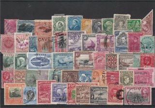 World Mixed Stamps - Some Cancels Ref 31547