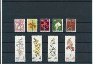 D277060 South Africa Flowers Selection Of Mnh Stamps