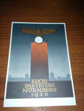 Открытки рейх хороший лот,  Reichsparteitag Nurnberg 1936