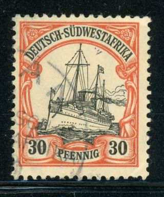 German Colonies South West Africa Selections: Scott 30 30pf Wmk125 Cv$52,