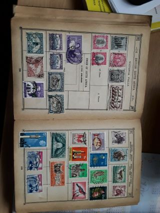 South African Stamps - Stamps From Old Album Pages As Per Scans