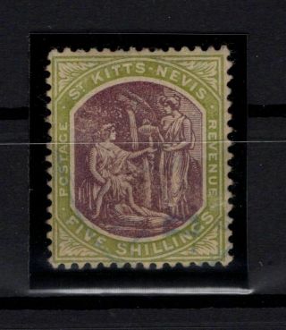 P119307/ British St Kitts Nevis – Sg 21 135 E