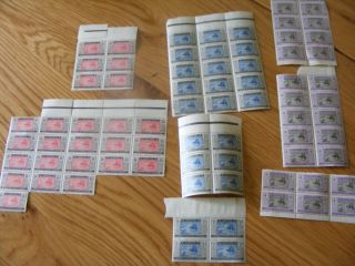 Mauritanie Blocks Of Stamps 2c,  4c,  5c (bk5)