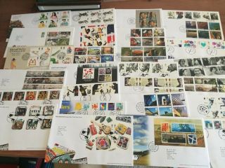 Gb Uk 27 Different Fdc Covers Between 2005 - 2007 Very Tidy Bargain