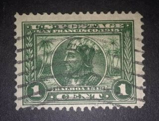 Travelstamps: 1913 Us Stamps Scott 397 Balboa,  Ng,  1cent,  Panama - Pacific