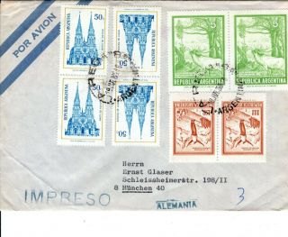 Argentina - Postal History Cover Fdc7129