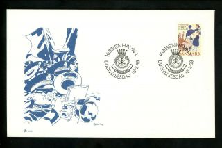 Postal History Denmark Fdc B74 Salvation Army Organization 1989
