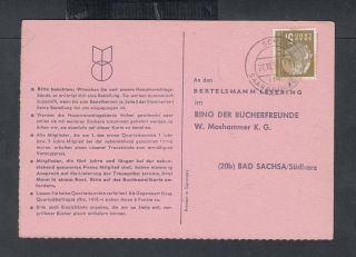 Saar 1959 4 Heuss Franking Covers/cards Saarbrucken Losheim Tunsdorf & Scheidt