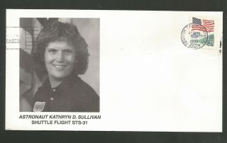 Astronaut Kathryn D.  Sullivan Space Shuttle Flight Sts - 31 Apr 24,  1990 Ksc