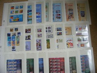 Guernsey Stamps 2003 - 2004 In 20 Album Pages £89 Face Freepost W135