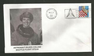 Astronaut Eileen Collins Space Shuttle Flight Sts - 84 May 15,  1997 Ksc