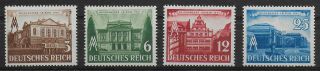 Dt.  Reich Leipziger Messe 1941 Mnh Cv $ 14.  -