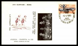 Mayfairstamps Italy 1960 Rome Summer Olympics Medal Winners Cover Wwb27679
