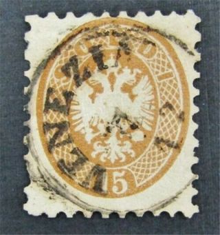 Nystamps Austrian Offices Abroad Lombardy Venetia Stamp 24 $210