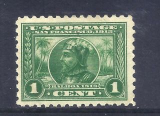 Us Stamps - 401 - Mnh - 1 Cent Panama - Pacific Expo Perf 10 Issue - Cv $60